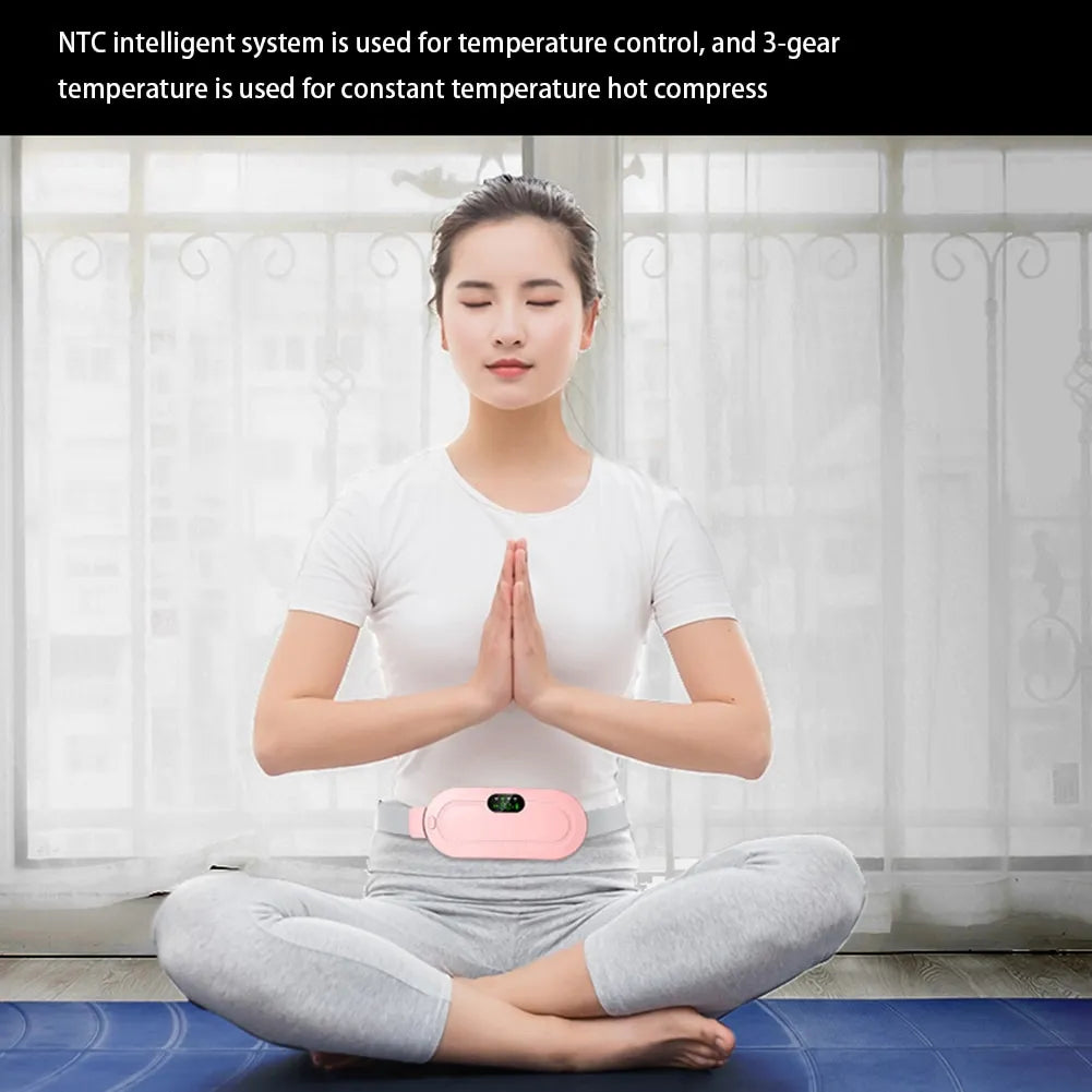 Cinturón Menstrual con Calor y Vibración